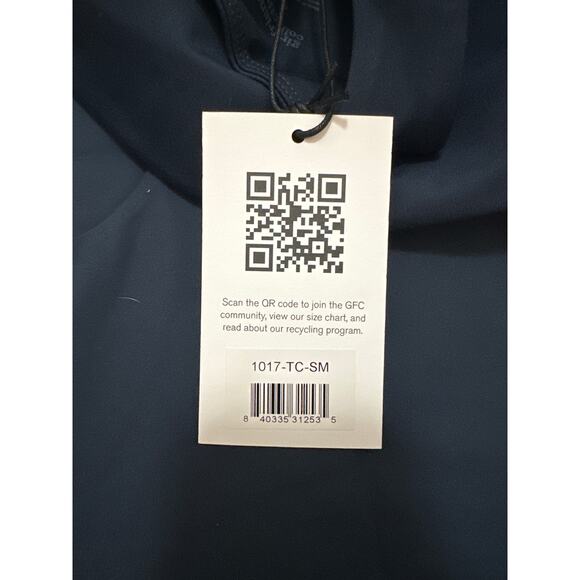 Girlfriend Collective Dylan Sports Bra 1017 Blue Size Small New with tags - Picture 4 of 4